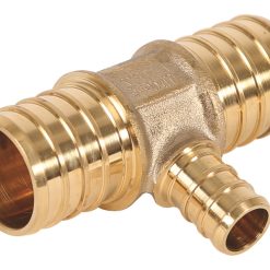 1 X 1 X 1/2 PEX PROSERIES BRASS REDUCING TEE