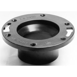 NIBCO 5851 DWV REDUCING CLOSET FLANGE, 4 X 3, HUB