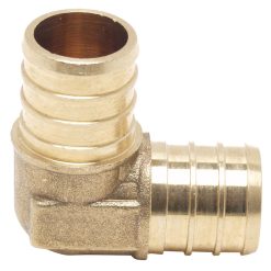 3/4 PEX PROSERIES BRASS 90 DEG ELBOW