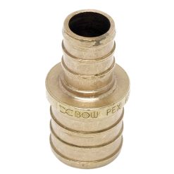 1 X 3/4 PEX PROSERIES BRASS REDUCING COUPLING
