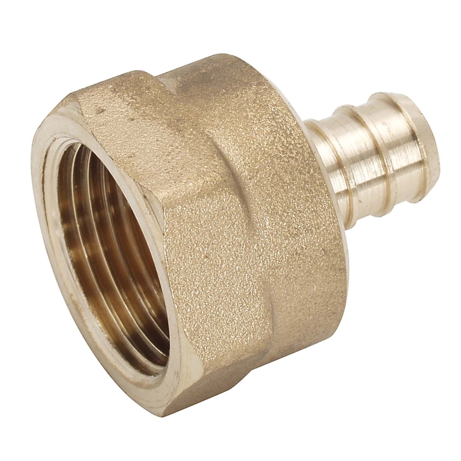 1/2 PEX X 3/4 FIP BRASS REDUCING ADAPTER 1 1/2 PEX X 3/4 FIP BRASS REDUCING ADAPTER