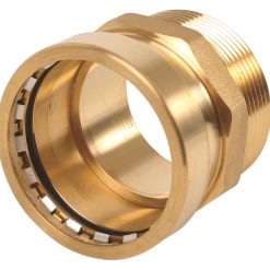 2-1/2 PRESS X 2-1/2 MPT BRASS ADAPTER