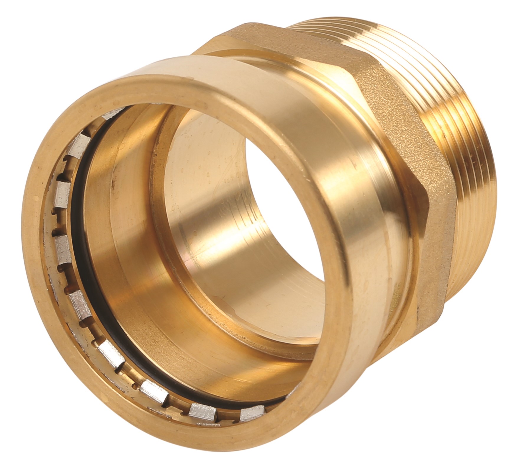 2-1/2 PRESS X 2-1/2 MPT BRASS ADAPTER 1 2-1/2 PRESS X 2-1/2 MPT BRASS ADAPTER