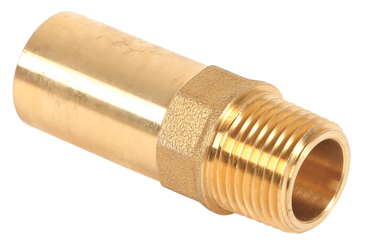 1/2 MPT X 3/4 FTG BRASS ADAPTER 1 1/2 MPT X 3/4 FTG BRASS ADAPTER