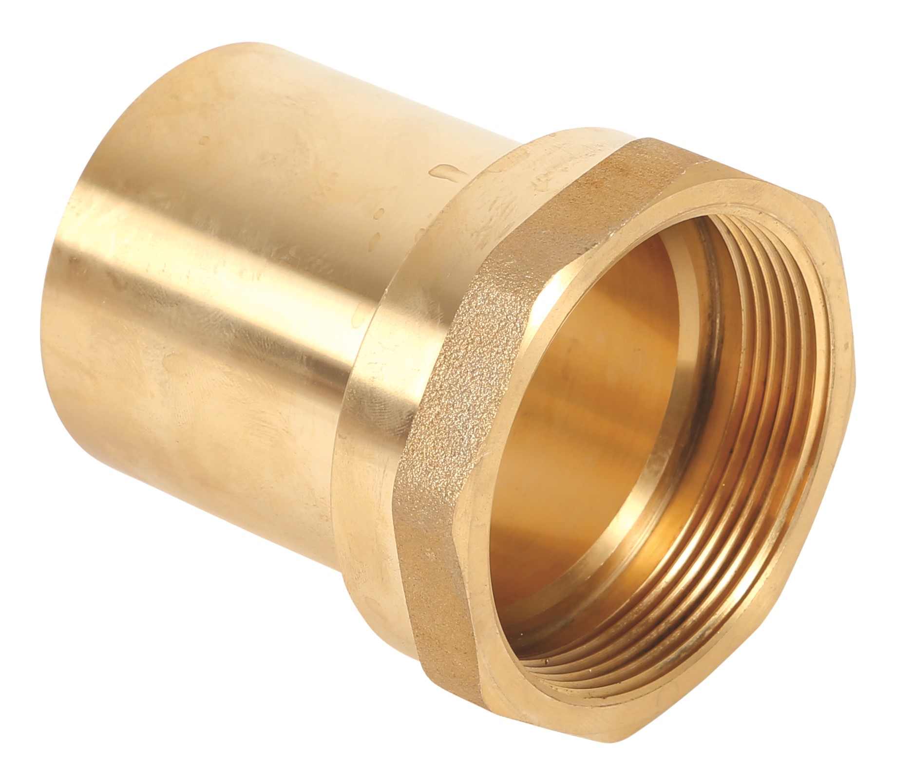 2 FPT X 2 FTG BRASS ADAPTER 1 2 FPT X 2 FTG BRASS ADAPTER