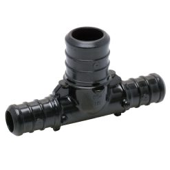 DURA PEX FITTING 1/2 X 1/2 X 3/4 POLY TEE