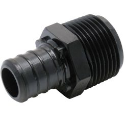 DURA PEX FITTING 3/4 X 3/4 MIP POLY ADPTS