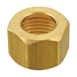 BRASS HEX FAUCET SHANK NUT FOR T&S RIGID BASE FAUC
