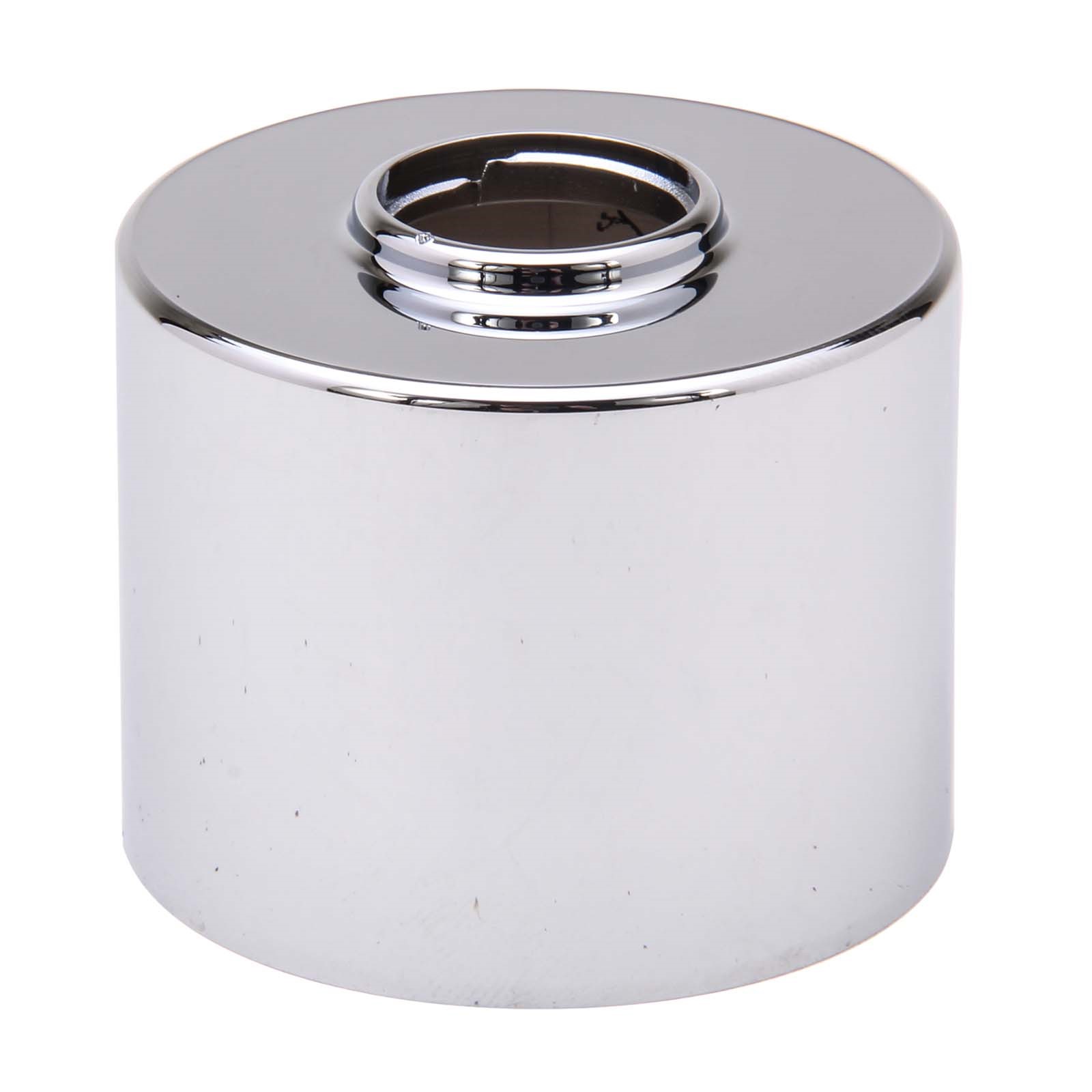 T-19/20 CHROME PLASTIC DOME COVER AND LOCK NUT FOR 1 T-19/20 CHROME PLASTIC DOME COVER AND LOCK NUT FOR