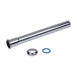 SJ EXTENSION W/ROD BR NUT 17GA, 1-1/4X 12, CH