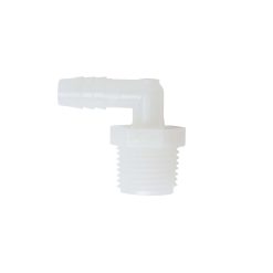 NYLON ELBOW 1/2” X 3/8”, MIP X BARB