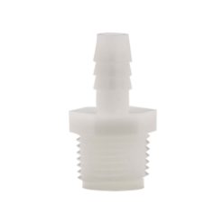 NYLON MALE ADAPTER 1/2” X 1/4”, MIP X BARB
