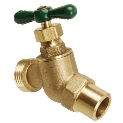 PROSERIES 1/2 C 1/4-TURN NO-KINK HOSE BIBB WITH TE
