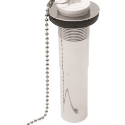 1-1/4 CAST BRASS TOP RUBBER STOPPER CLEANOUT PLUG