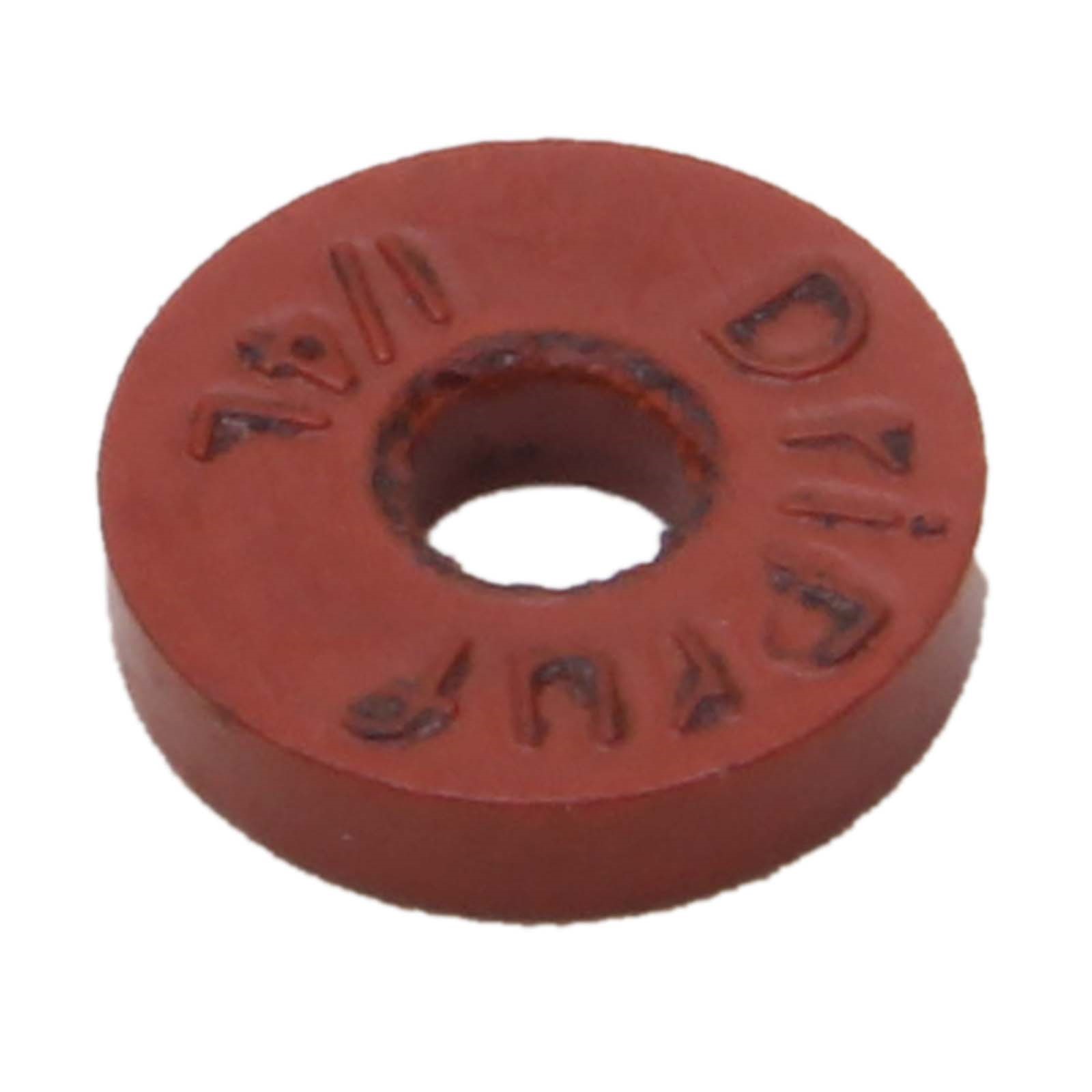 BIG ORANGE FLAT FAUCET WASHER 1/4L - 19/32DIA. 1 BIG ORANGE FLAT FAUCET WASHER 1/4L - 19/32DIA.