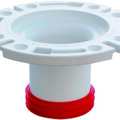 3 INSIDE FIT GASKET CLOSET FLANGE WITH 4 TAIL PIEC