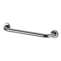 STAINLESS STEEL GRAB BAR WITH CONCEALED FLANGE, 18