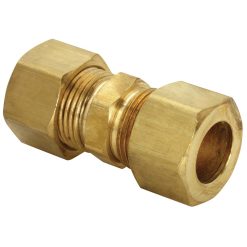 1/2 X 3/8 OD COMP BRASS UNION
