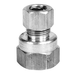 3/8 OD COMP X 1/4 FIP BRASS ADAPTER