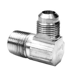 1/4 OD FLARE X MIP 90 DEG BRASS ELBOW