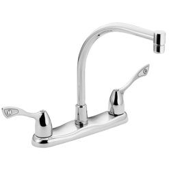 M-BITION TWO HANDLE KITCHEN FAUCET, LESS SPRAY, CH