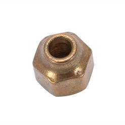 1/2 OD FLARE X 3/8 OD FLARE BRASS NUT