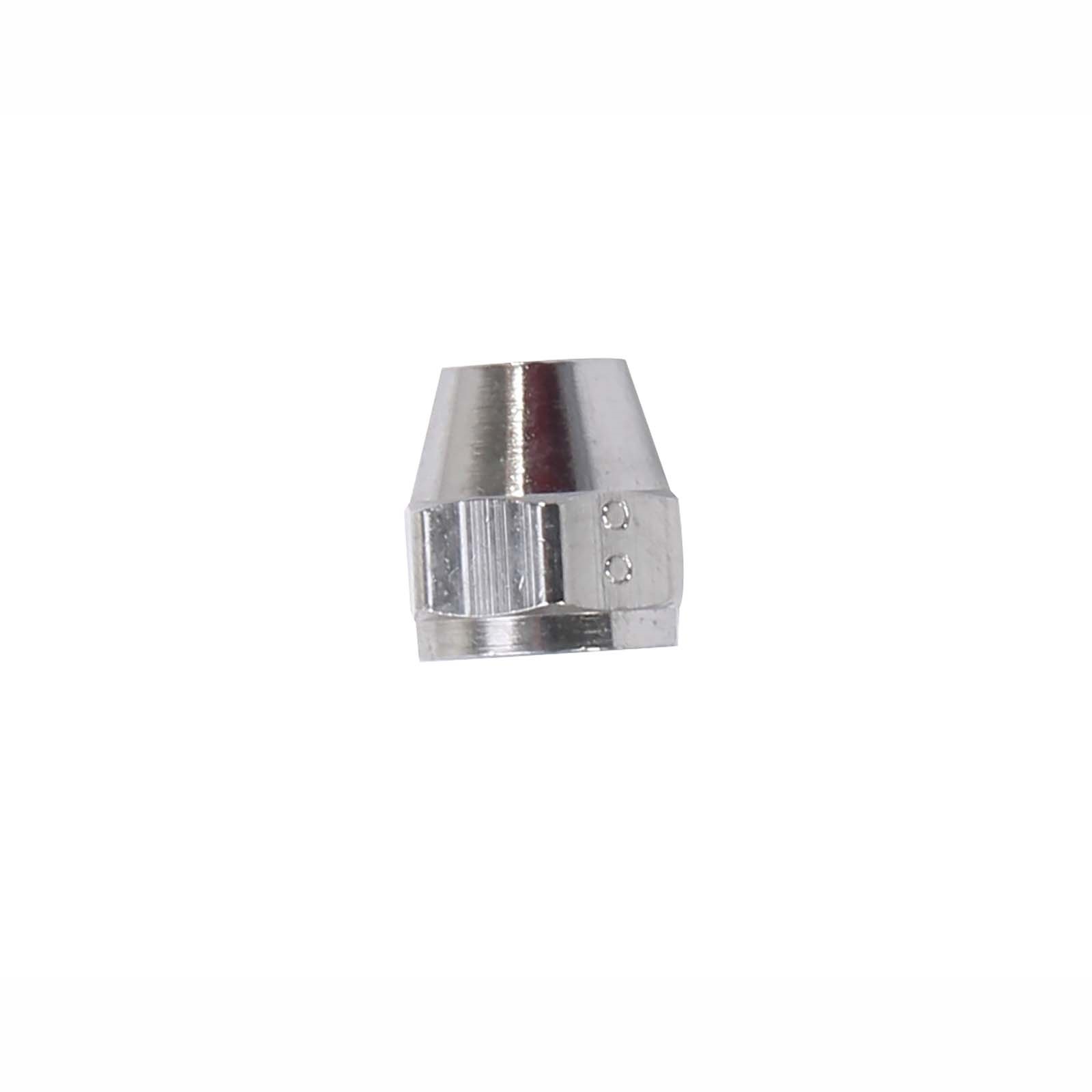 3/8 OD FLARE BRASS NUT WITH 9/16-24 FINE THREAD 1 3/8 OD FLARE BRASS NUT WITH 9/16-24 FINE THREAD