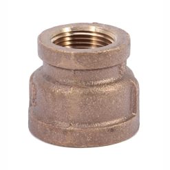 3/8 X 1/4 FIP BRASS REDUCING COUPLING