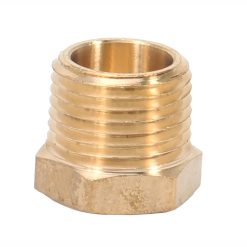1/2 MIP BRASS HEX HEAD PLUG