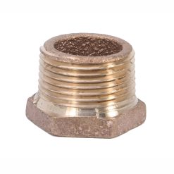 3/4 MIP X 3/8 FIP BRASS REDUCING BUSHING
