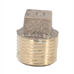 3/8 MIP BRASS SQUARE HEAD PLUG