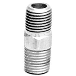 1/2 BRASS NIPPLE WITH HEX NUT