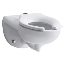 KOHLER KINGSTON WALL-MOUNT TOILET, TOP SPUD