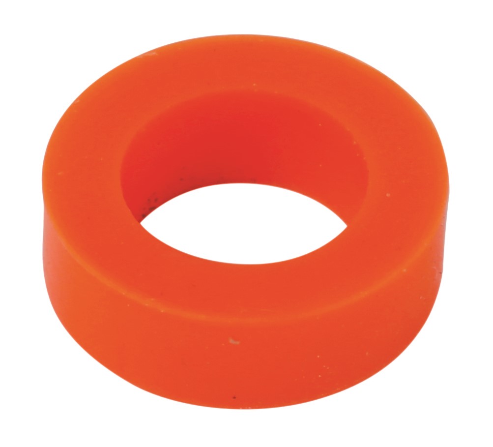 1/4 ORANGE SILICONE WASHER 1 1/4 ORANGE SILICONE WASHER