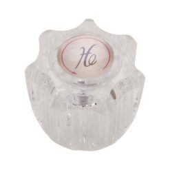 CLEAR ACRYLIC HOT HANDLE (GENERIC) FOR DELTA KITCH