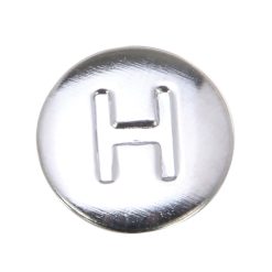 103H CHROME PLATED METAL SNAP-IN HOT INDEX BUTTON