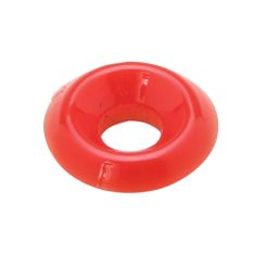 140H RED PLASTIC SCREW-IN HOT INDEX BUTTON FOR T&S
