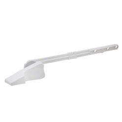 UNIV TRIM-TO-FIT TANK LEVER, WHITE (RETAIL)