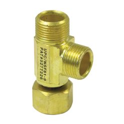 ICEMAKER STOP ADAPTER 3/8” X 3/8” X 1/4”
