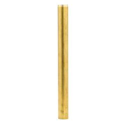 SOLID BRASS OVERFLOW TUBE (RETAIL)