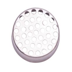 SHALLOW BASKET STRAINER, 1-31/64 X 1/2, CH