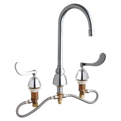 CHICAGO WIDESPREAD LAV. FAUCET NOLEAD
