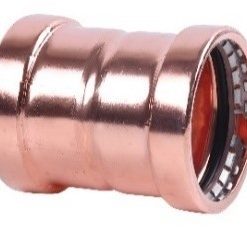 3 PRESS X 3 PRESS COPPER STRAIGHT COUPLING WITH RO