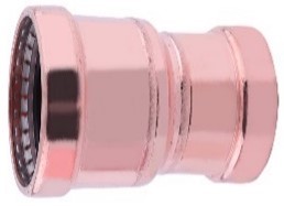 4 PRESS X 3 PRESS COPPER REDUCING COUPLING 1 4 PRESS X 3 PRESS COPPER REDUCING COUPLING