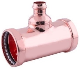 3 PRESS X 3 PRESS X 1-1/2 PRESS COPPER REDUCING TE 1 3 PRESS X 3 PRESS X 1-1/2 PRESS COPPER REDUCING TE