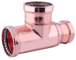4 PRESS X 3 PRESS X 3 PRESS COPPER REDUCING TEE