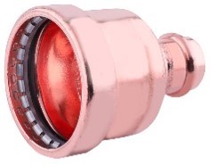 3 PRESS X 1-1/4 PRESS COPPER REDUCING COUPLING