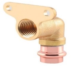 1/2 PRESS X 1/2 FPT COPPER 90° HIGH EAR ELBOW ADAP