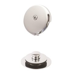 1-5/8 BATH DRAIN WITH OVERFLOW AND MOUNTING PLATE,