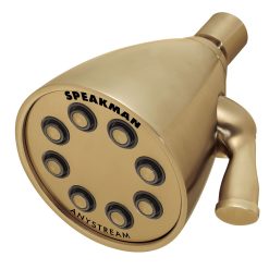 8-JET BRASS SHOWERHEAD, BBZ, 1.75 GPM